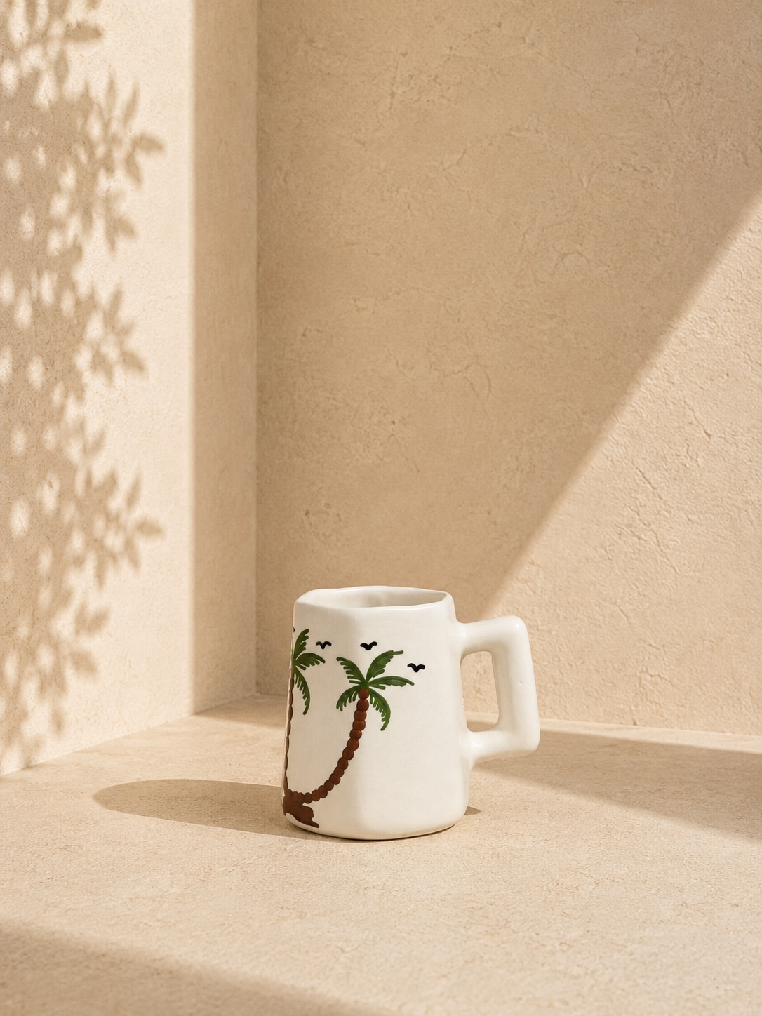 Mug en céramique - palmier coloré