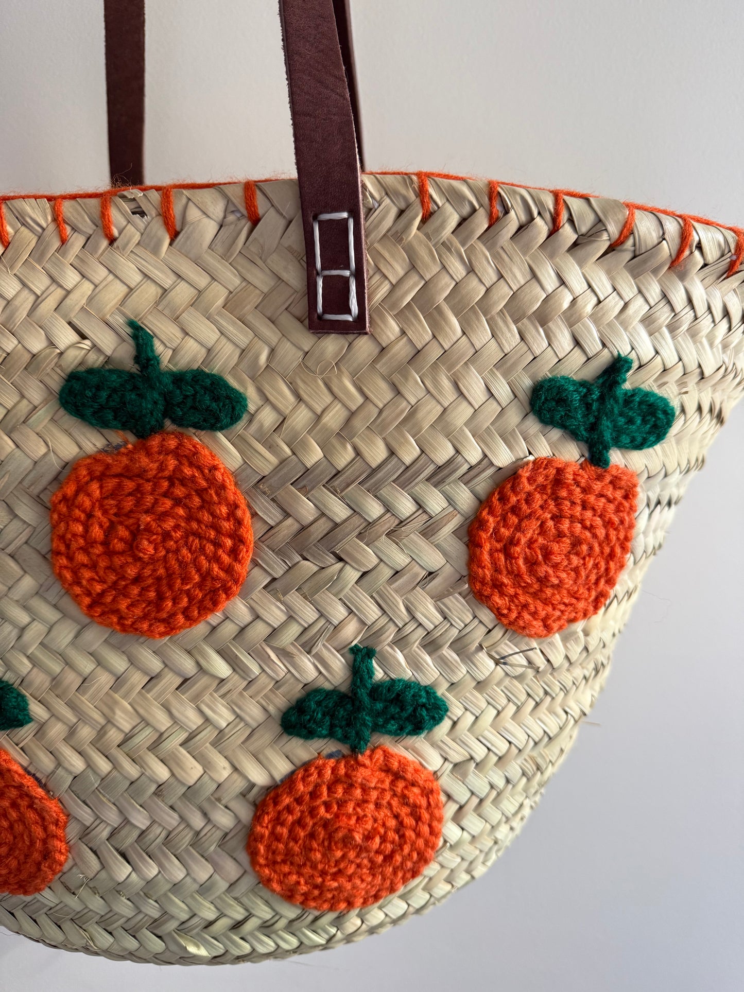 Panier de plage « orange »