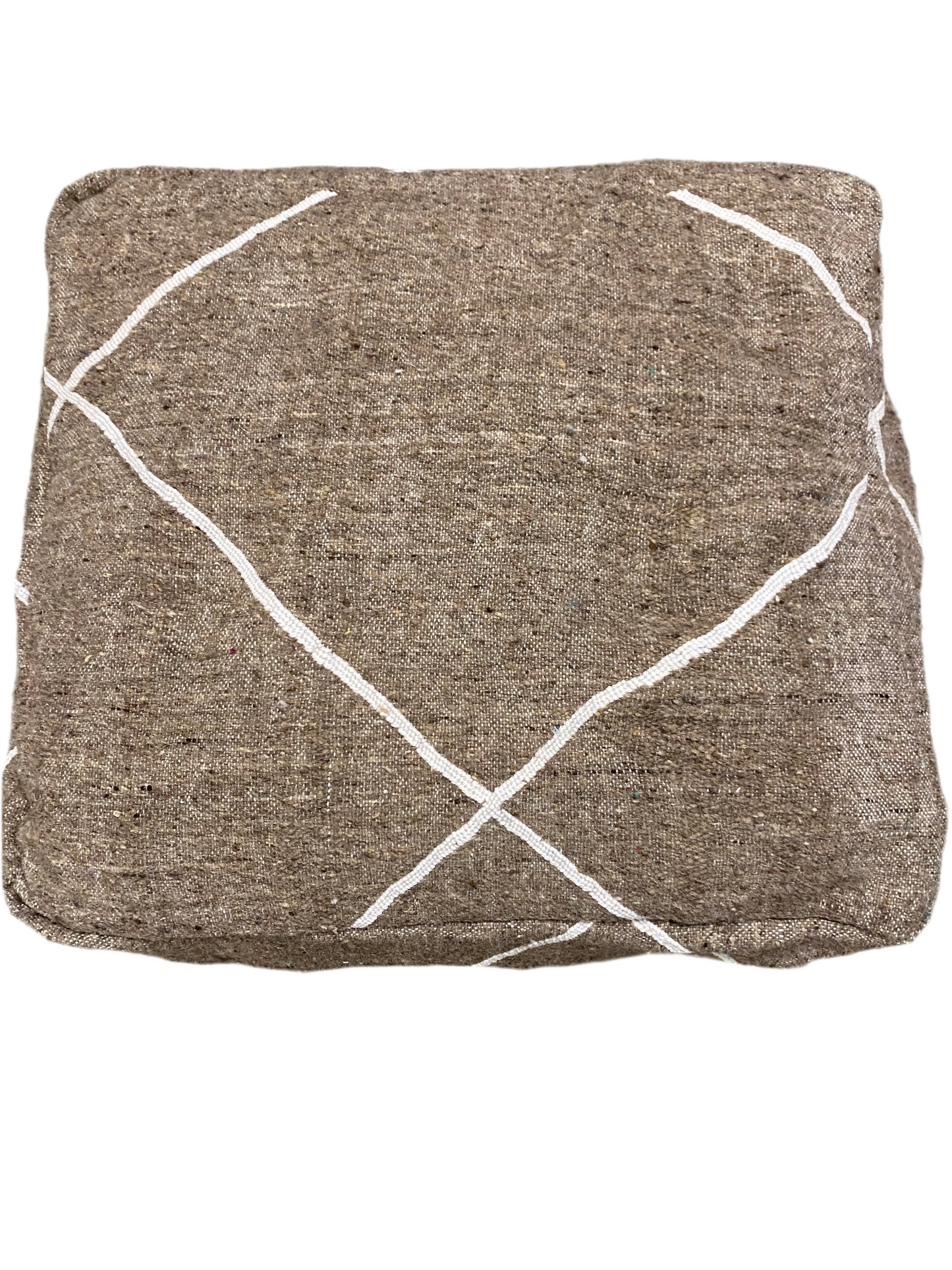 Pouf Kilim Brun