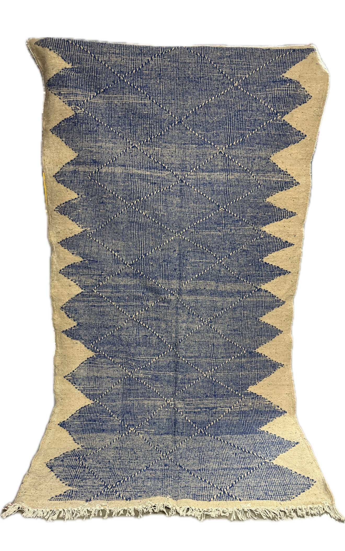Tapis Zanafi bleu jean