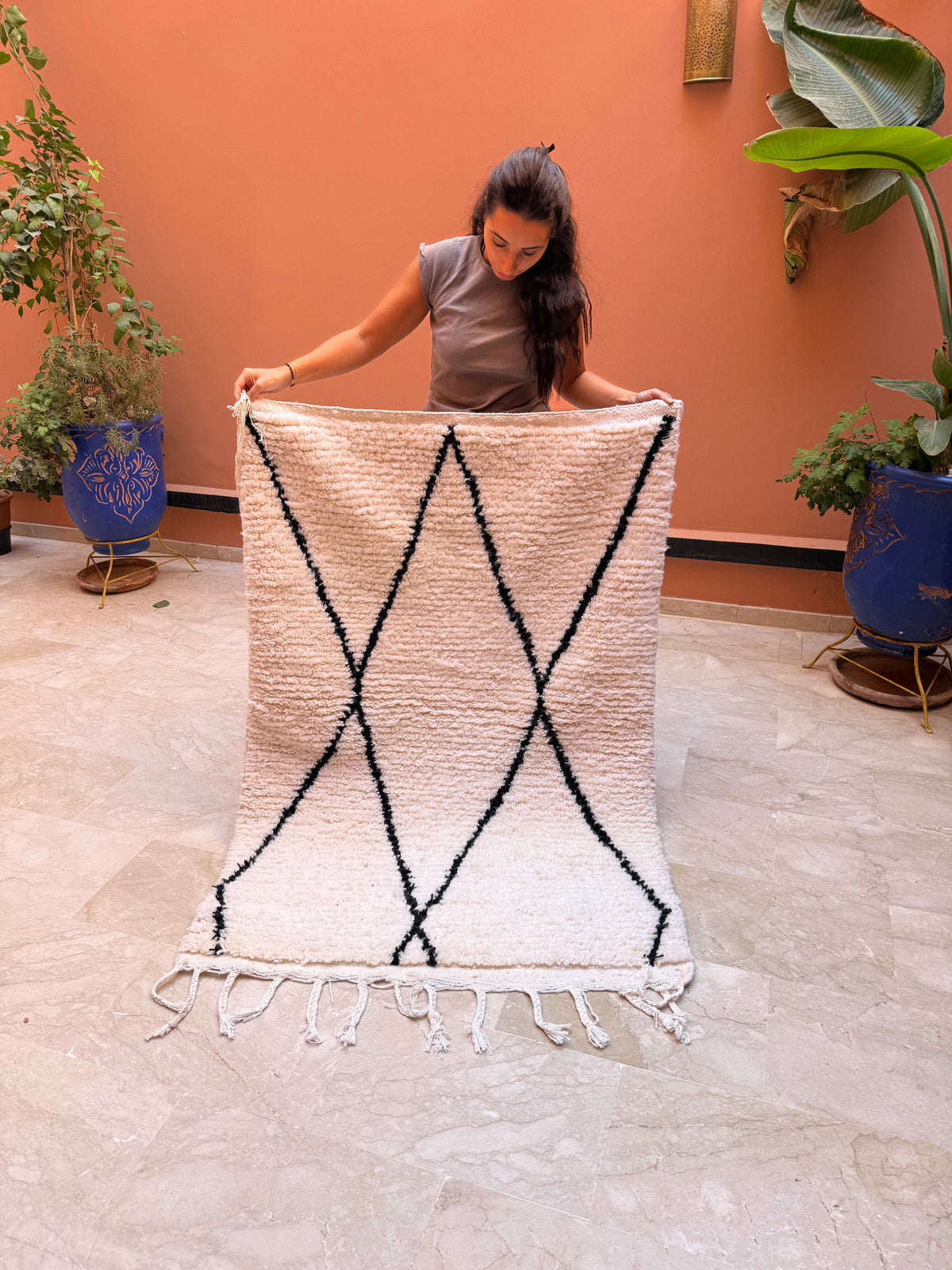Tapis berbère Béni Ouarain