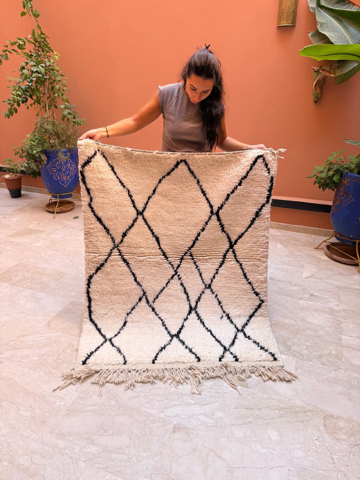 Tapis berbère Béni Ouarain
