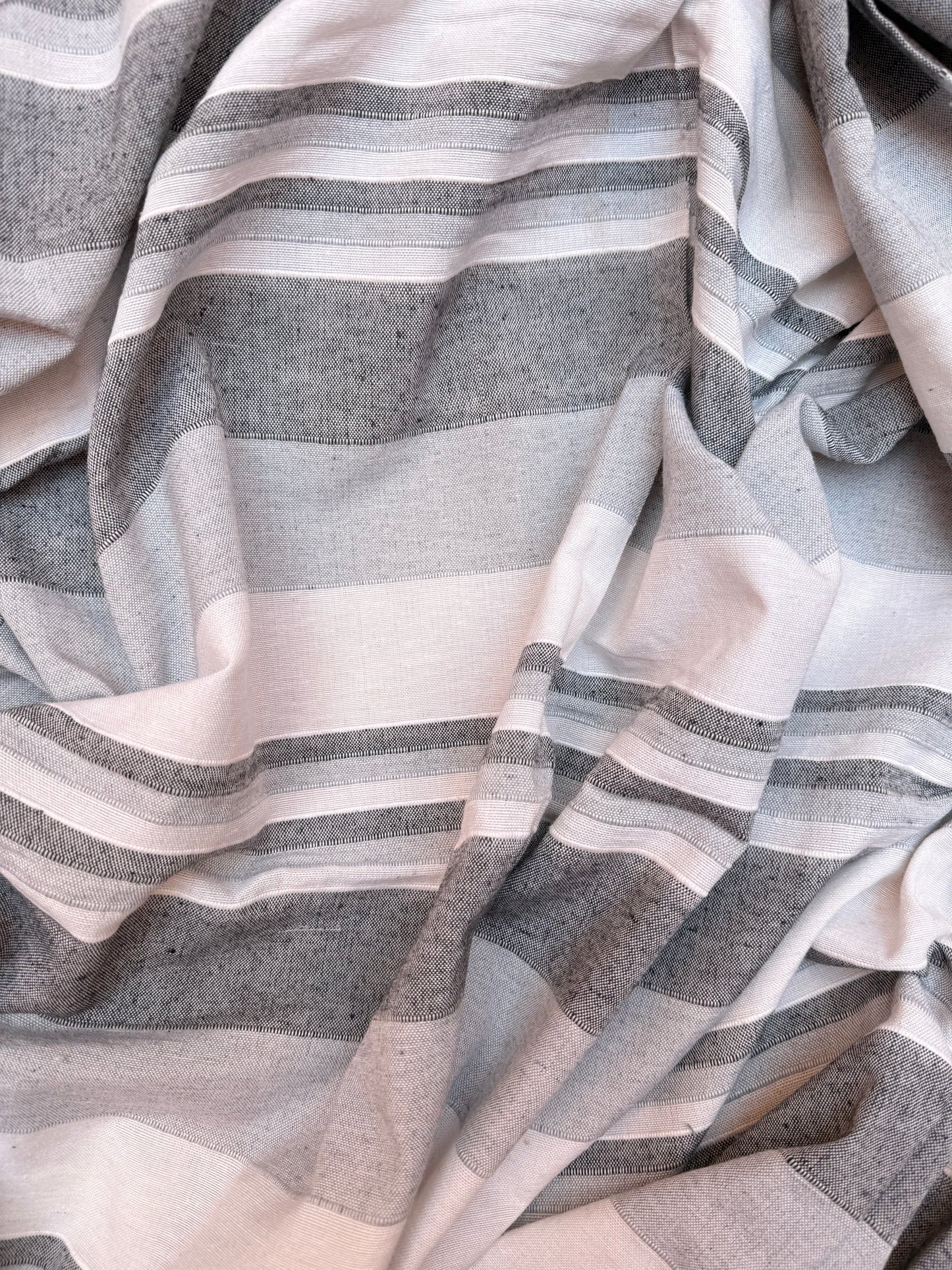Fouta colorée grise XXL