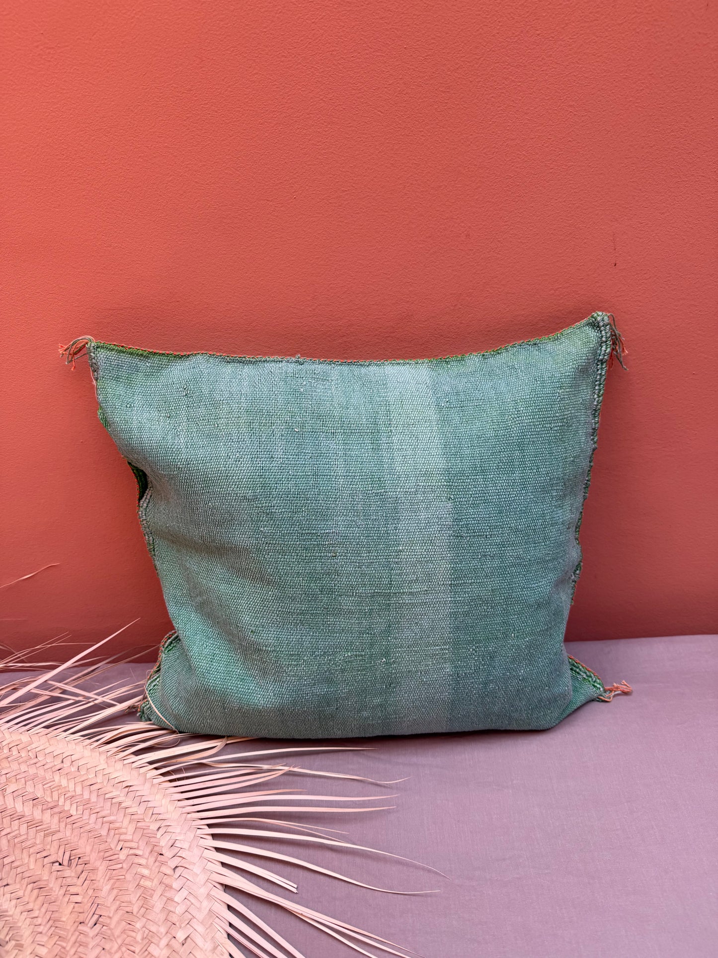 Housse de coussin en soie végétale