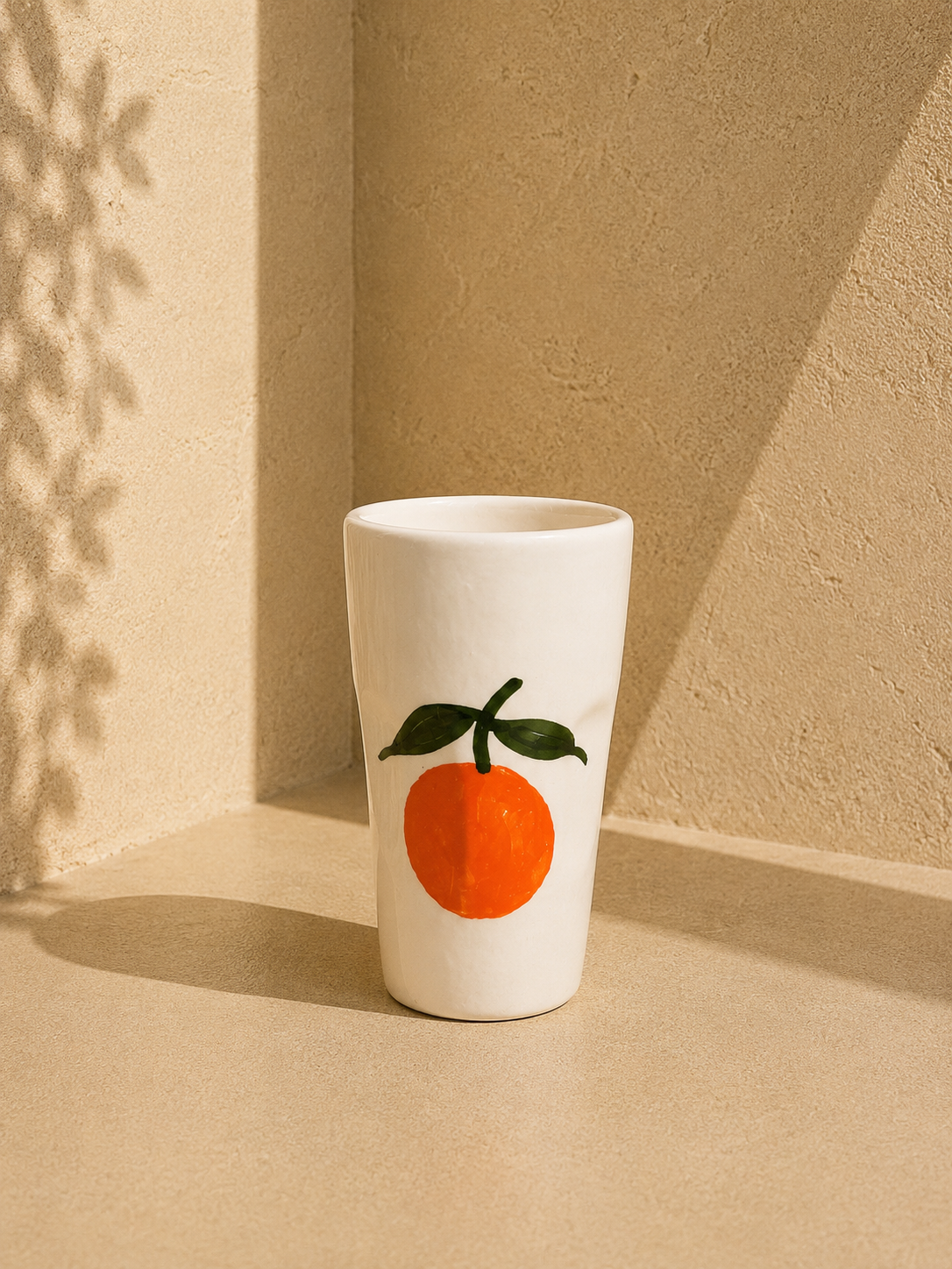 Verre en céramique - orange