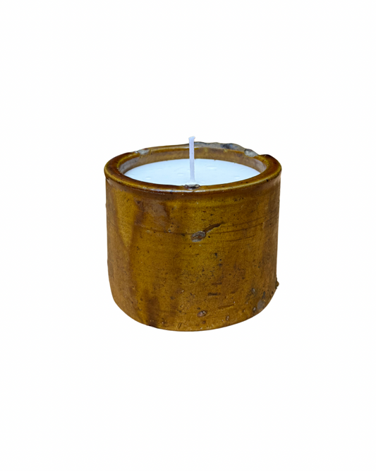 Bougie Tamegroute ocre (une mèche)