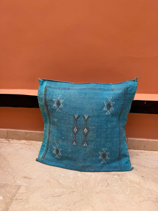 Housse de coussin en soie végétale