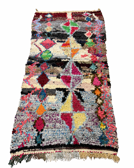 Tapis Berbère Boucherouite Chaima