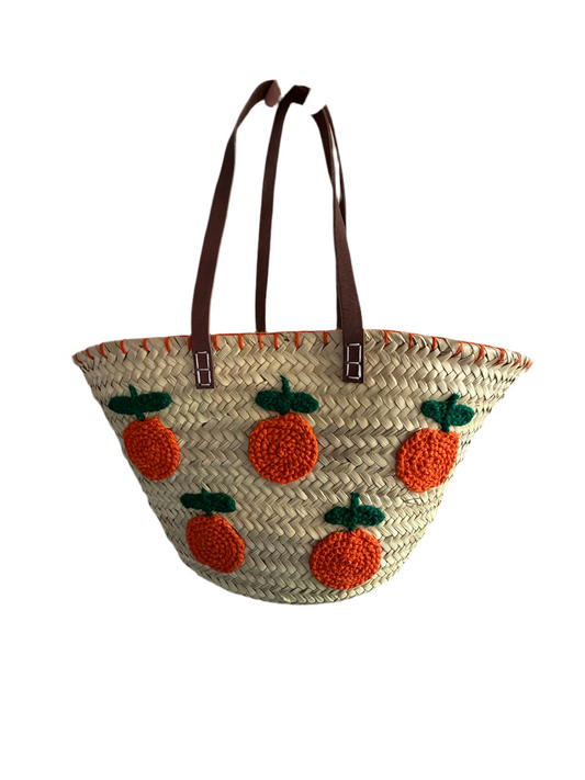 Panier de plage « orange »