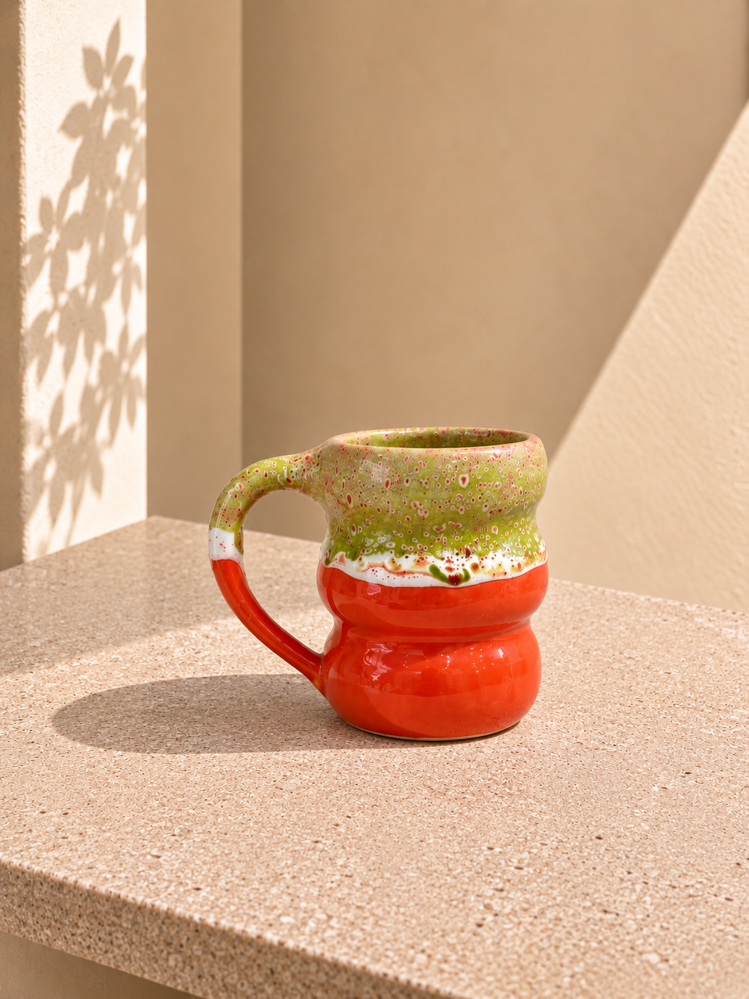 Mug bubble en céramique émaillée