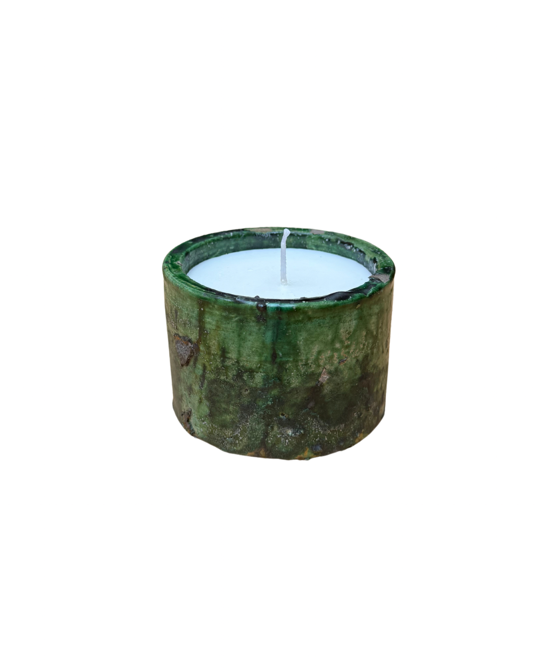 Bougie Tamegroute verte (une mèche)
