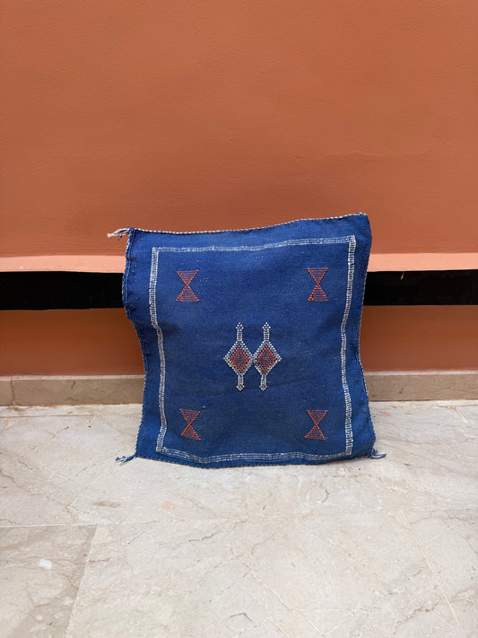 Housse de coussin en soie végétale