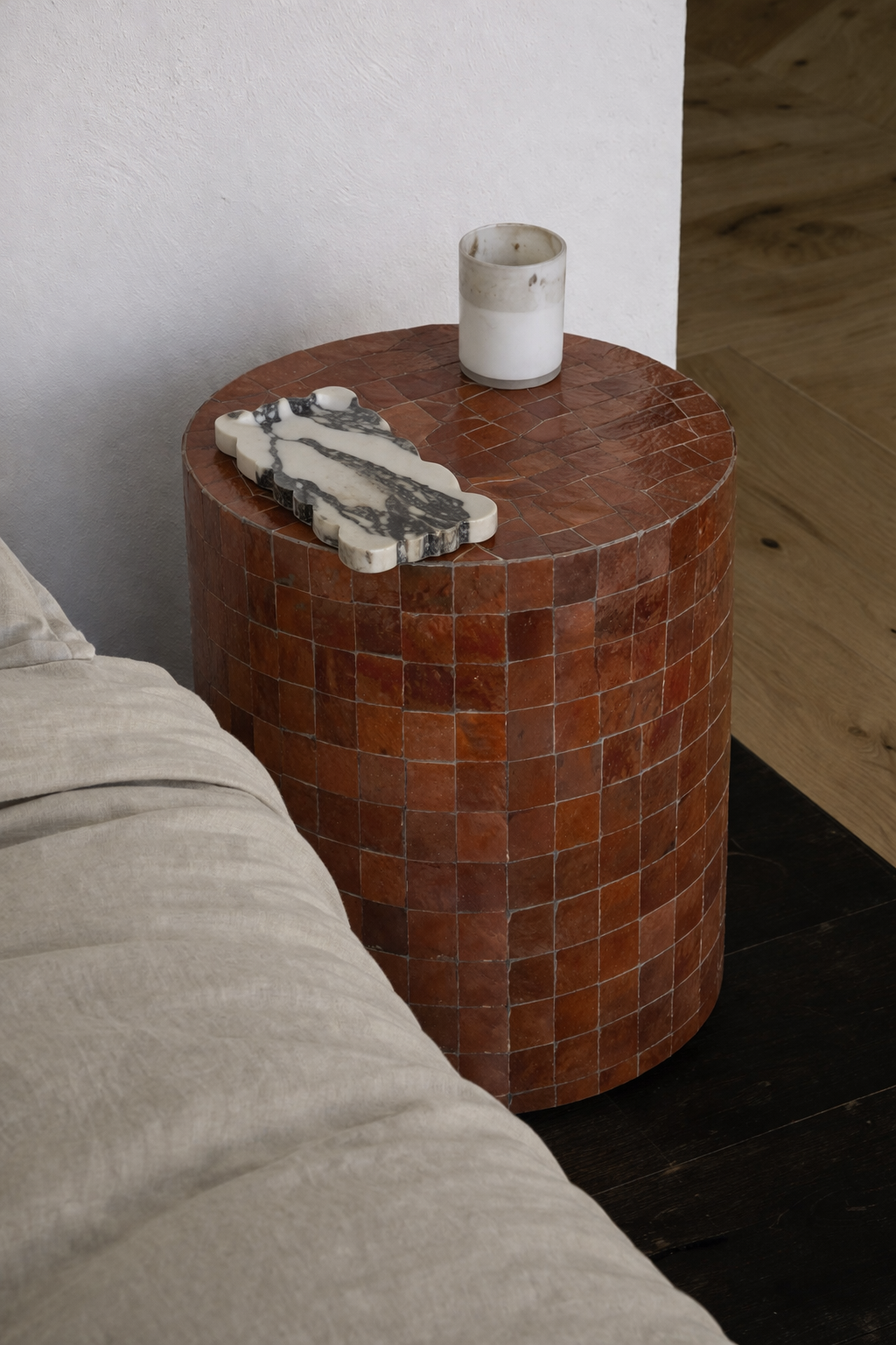 Table d’appoint en Zellige