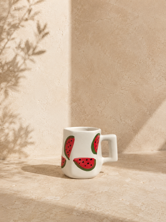 Mug en céramique - pastèque