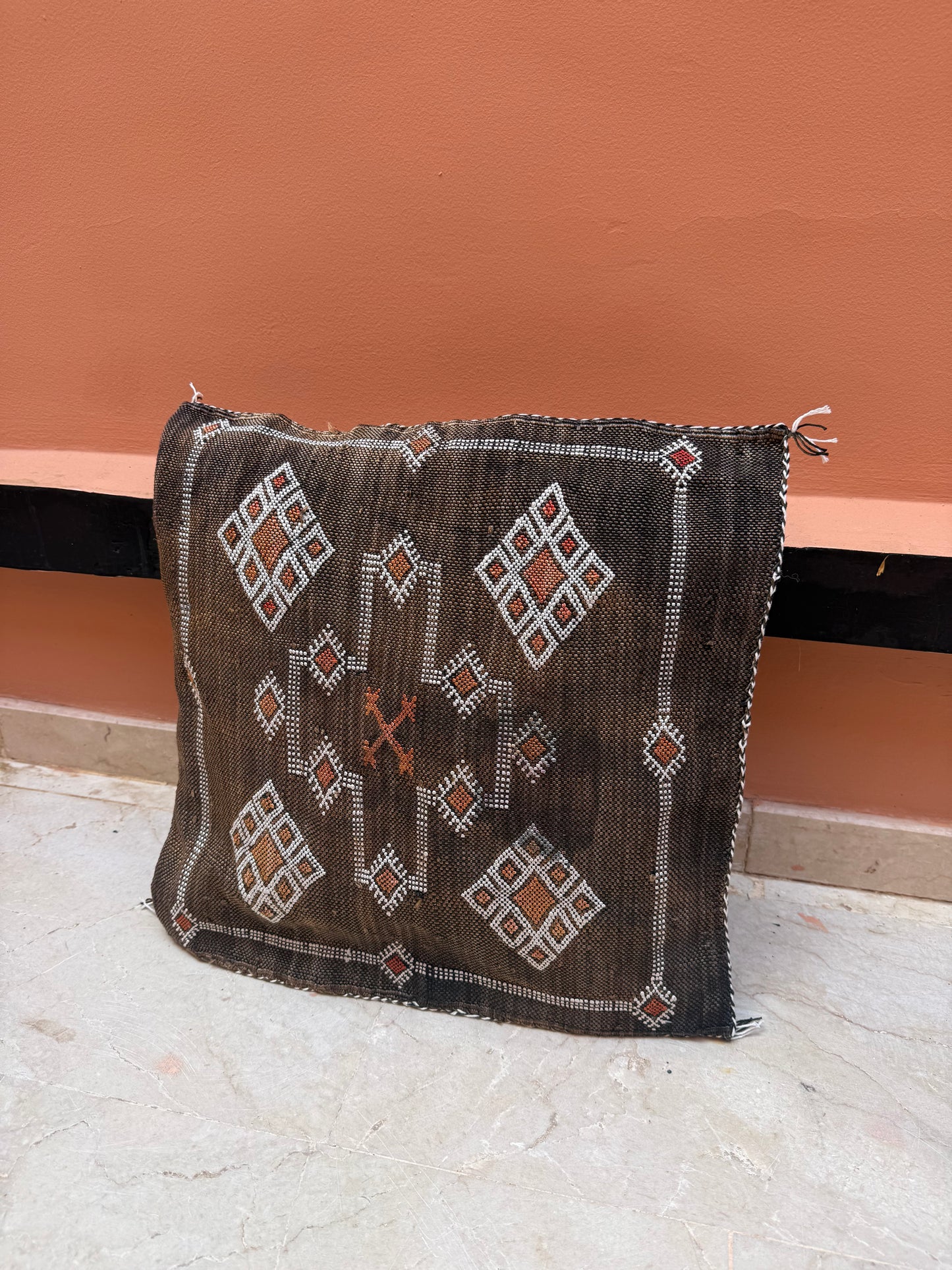 Housse de coussin en soie végétale