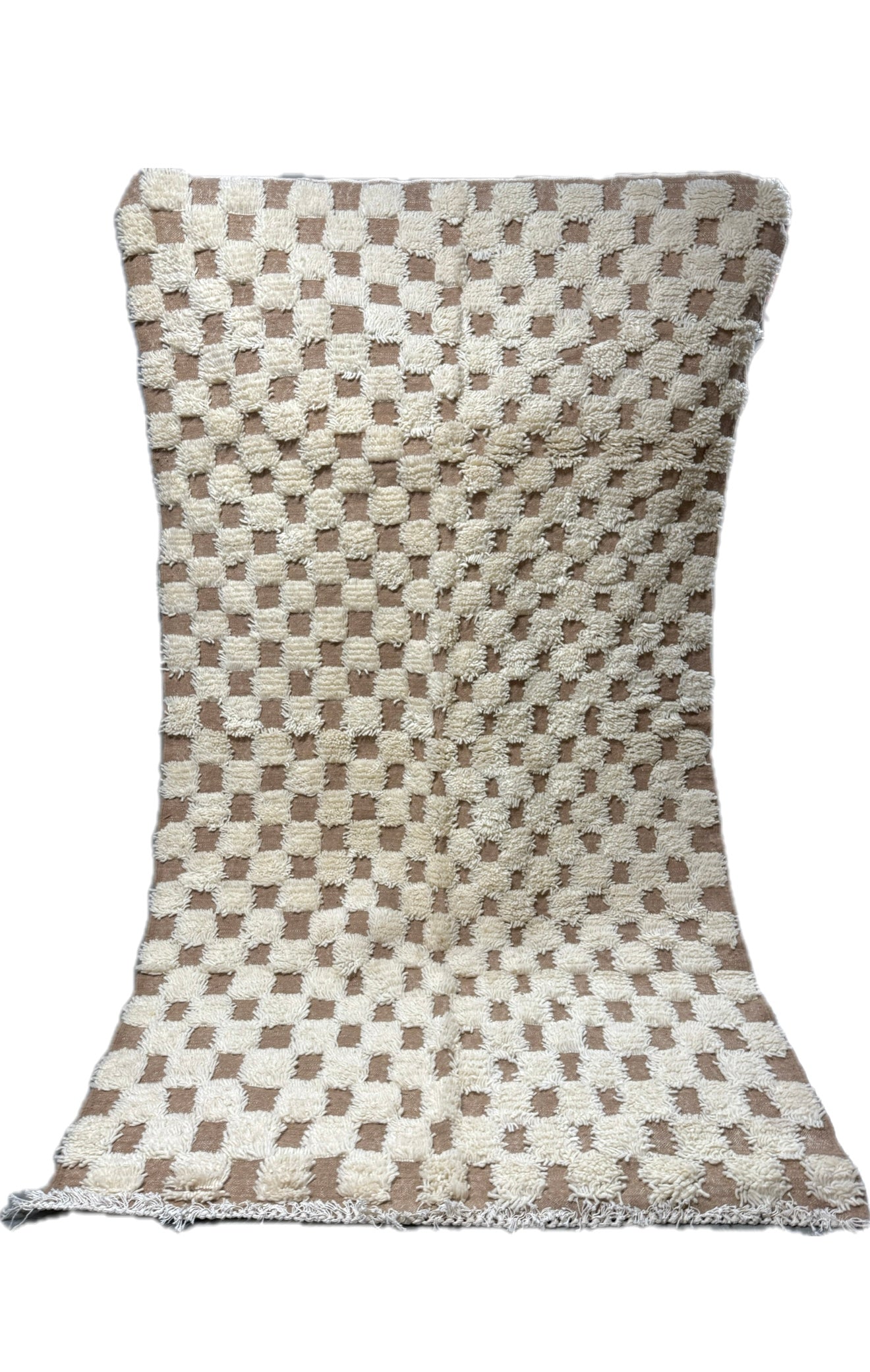Tapis berbère Béni Ouarain damier renversé