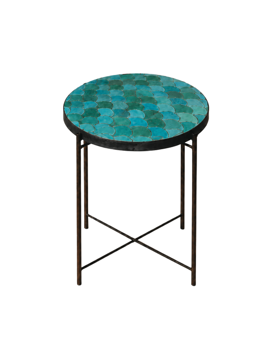 Table d’appoint en Zellige