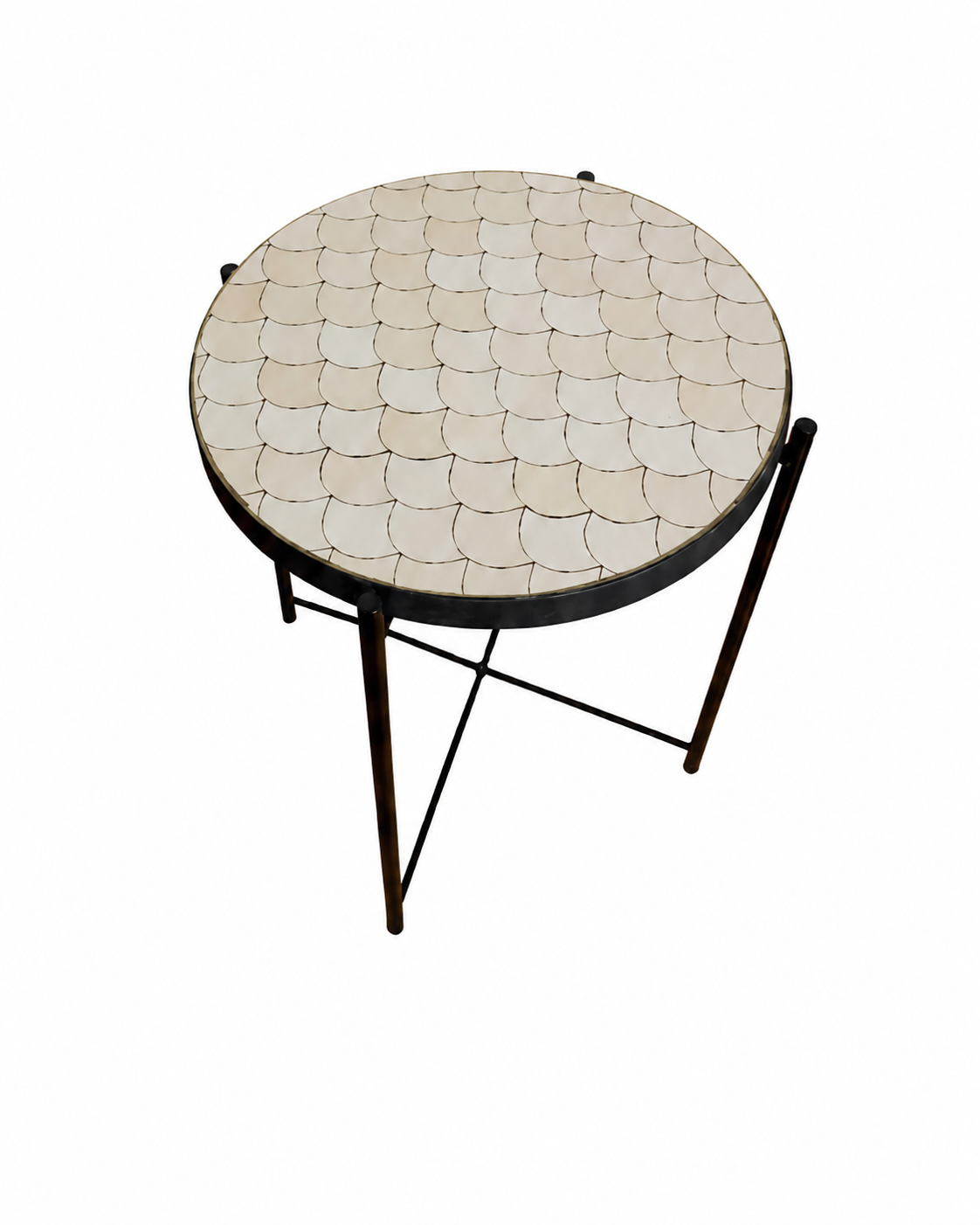 Table d’appoint en Zellige