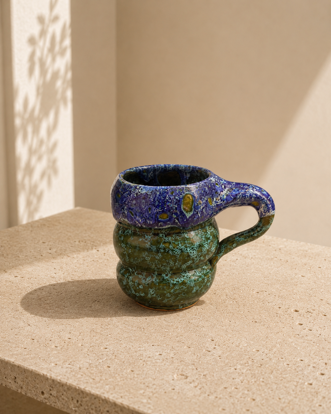 Mug bubble en céramique émaillée