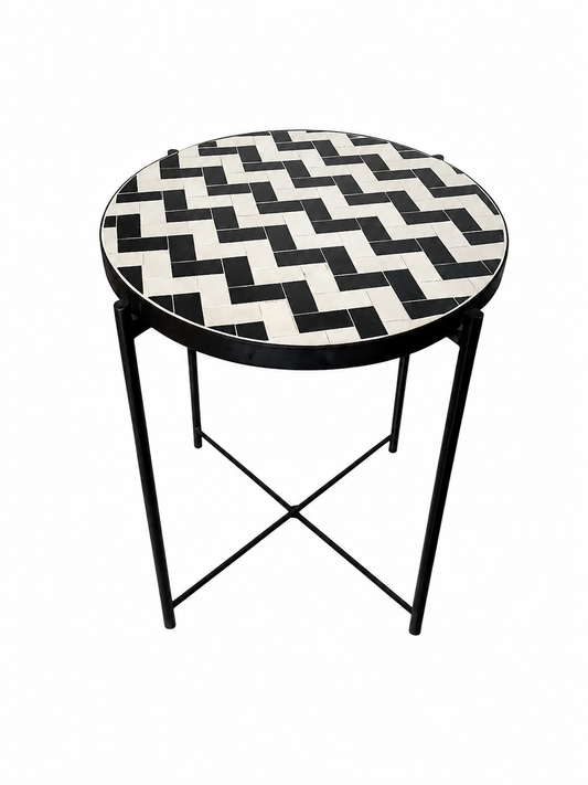 Table d’appoint en Zellige