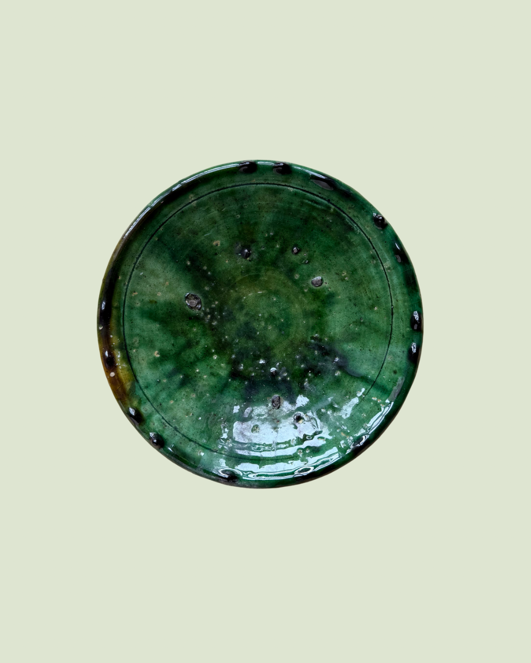 Assiettes émaillées tamegroute 20cm