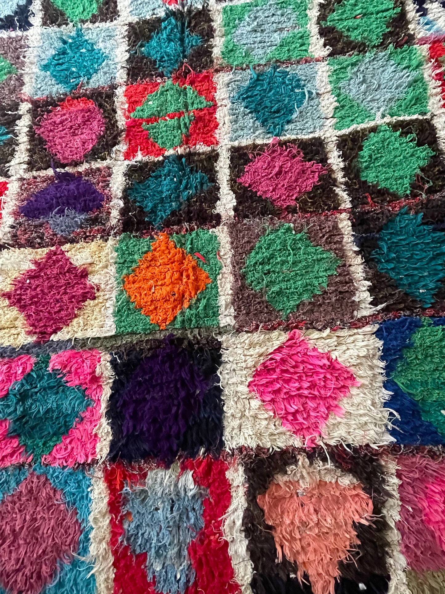 Tapis Berbère Boucherouite