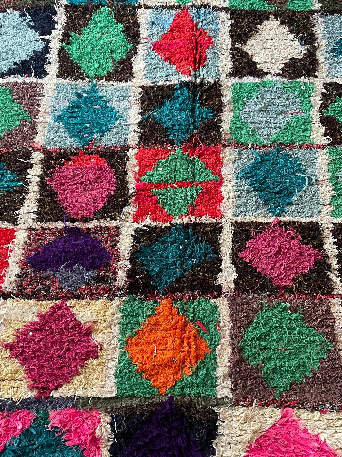 Tapis Berbère Boucherouite