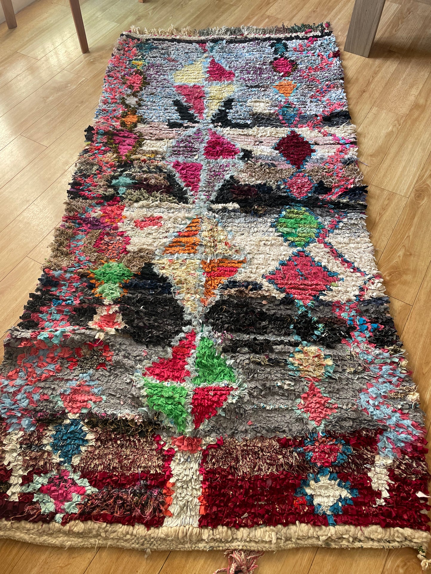 Tapis Berbère Boucherouite Chaima