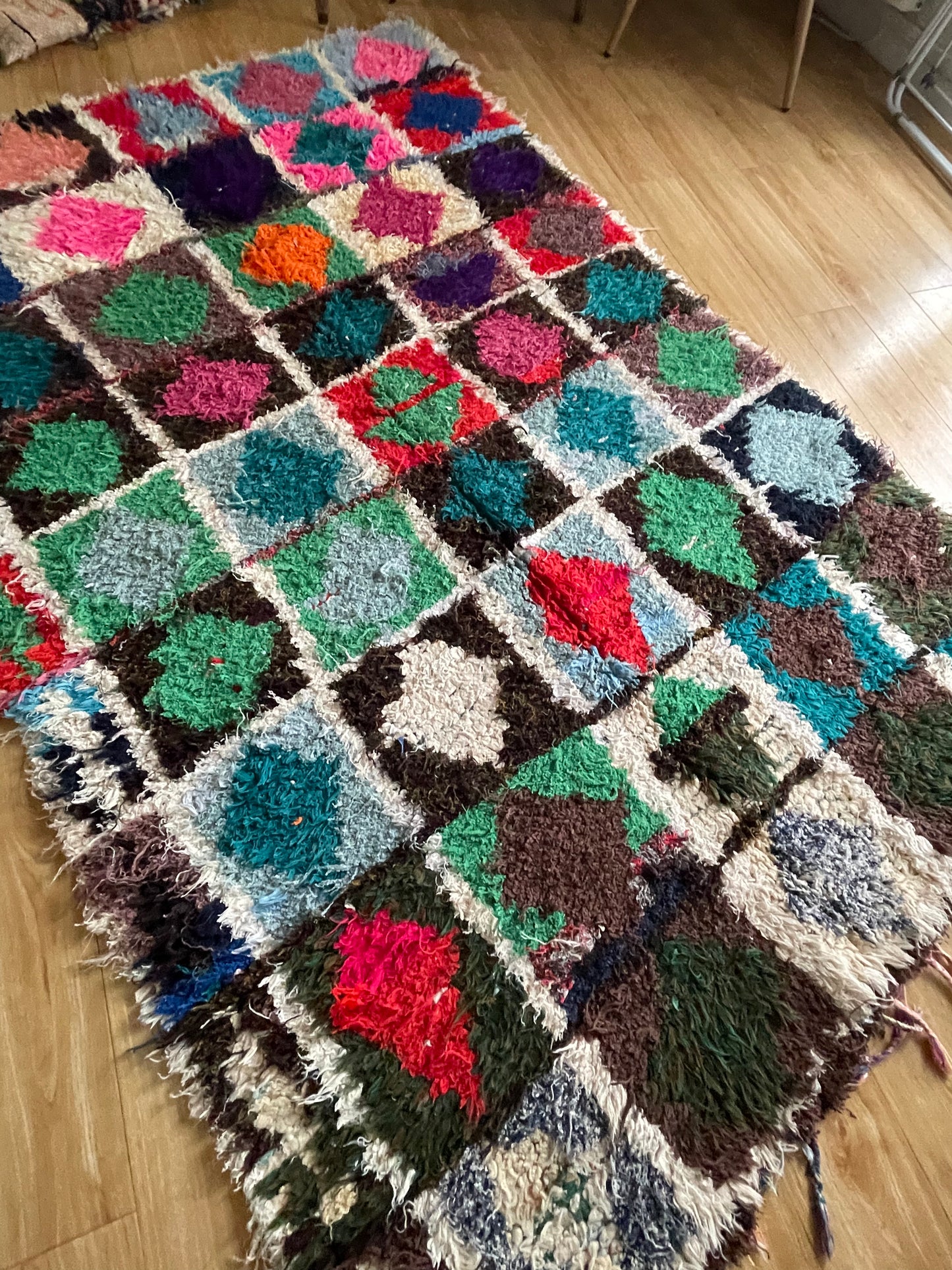 Tapis Berbère Boucherouite