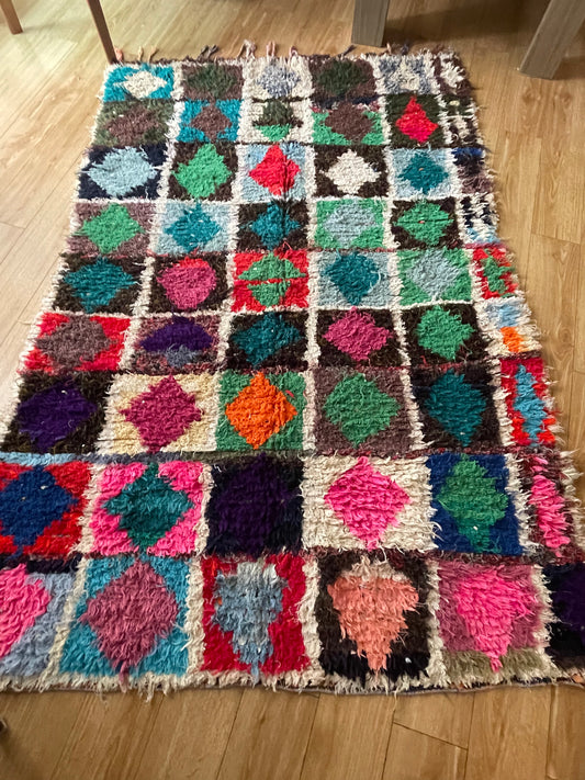 Tapis Berbère Boucherouite