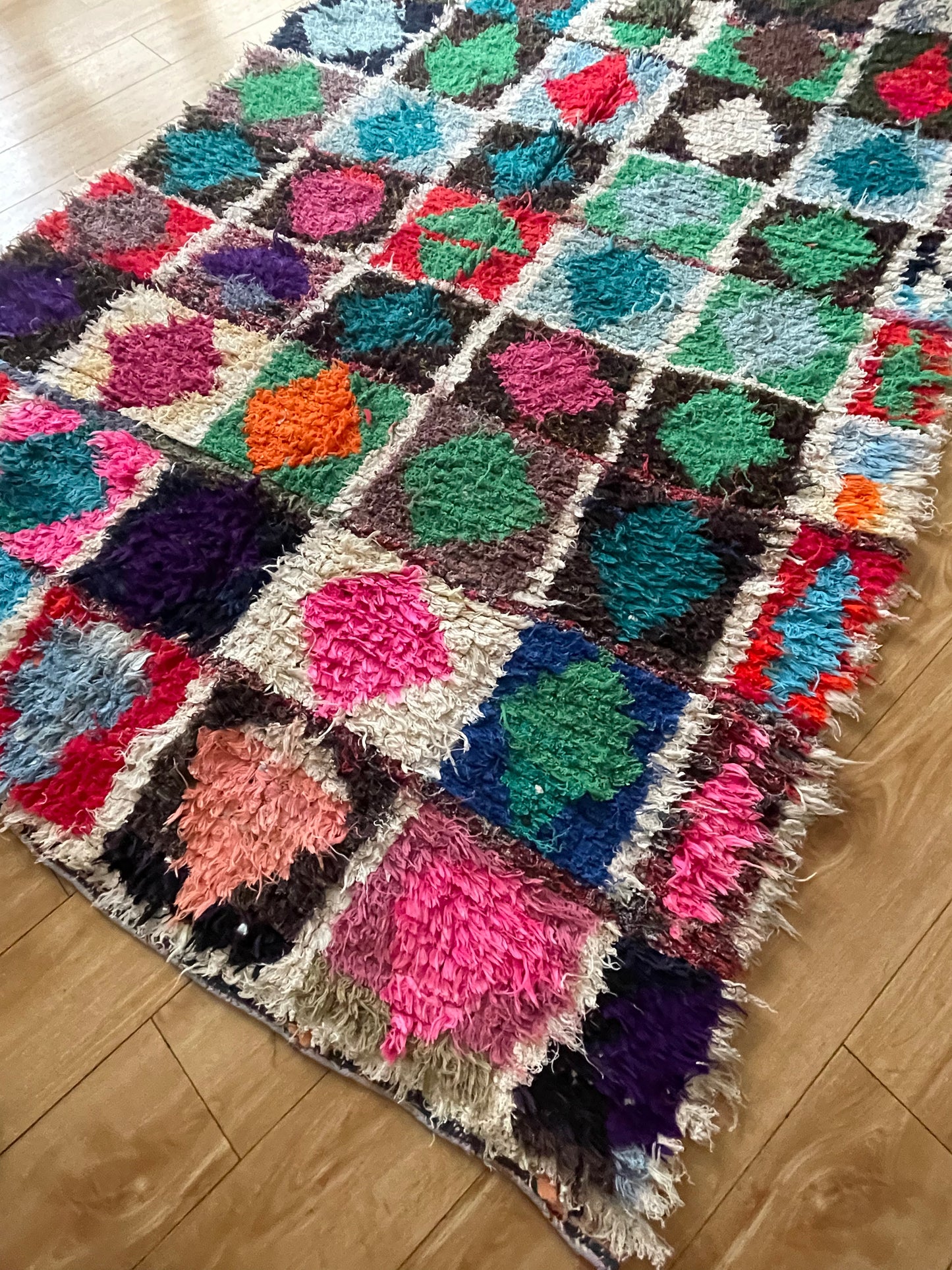 Tapis Berbère Boucherouite